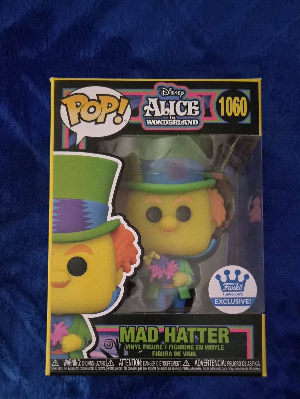 Funko Pop! Alice in Wonderland Mad Hatter Vinyl Figure - Green/Yellow/Orange